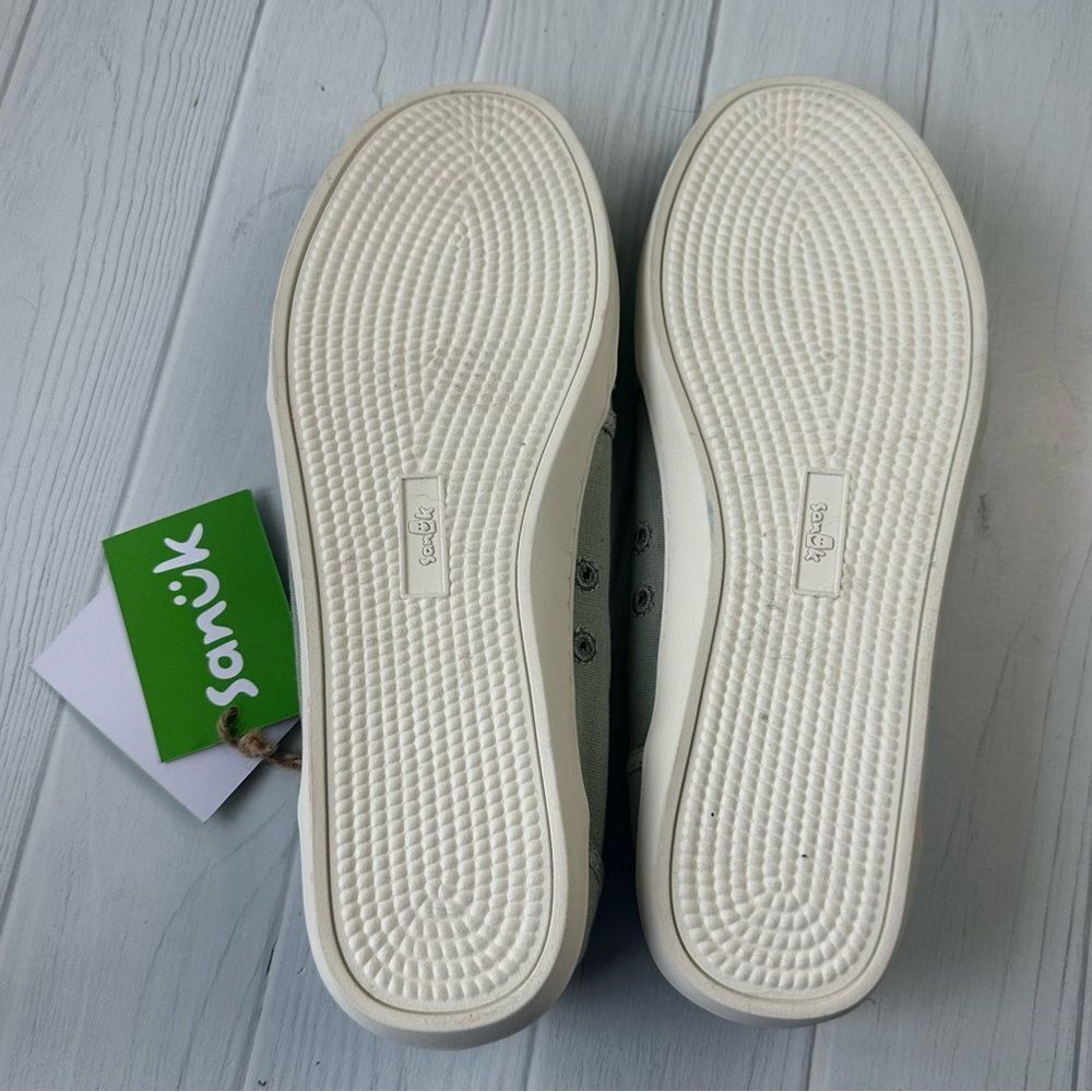 NWT Women's Sanuk PAIR O DICE Casual Slip On Sneakers HARBOR MIST Shoes Sz 8.5 - Picture 7 of 7